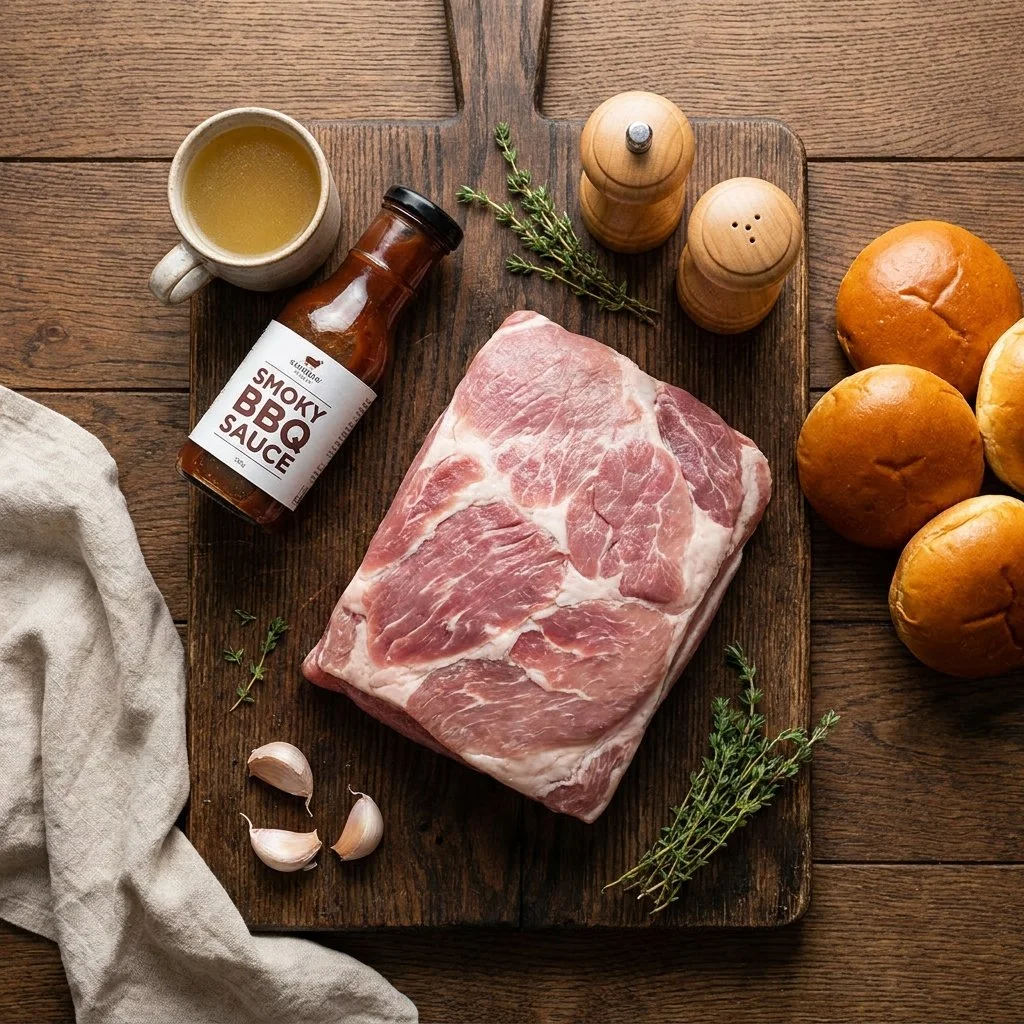 Crockpot Pulled Pork Sandwiches Variation 2