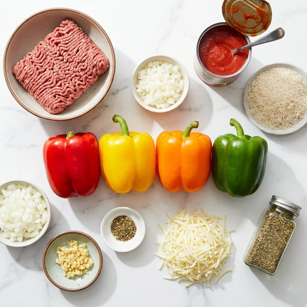 Crockpot Stuffed Peppers