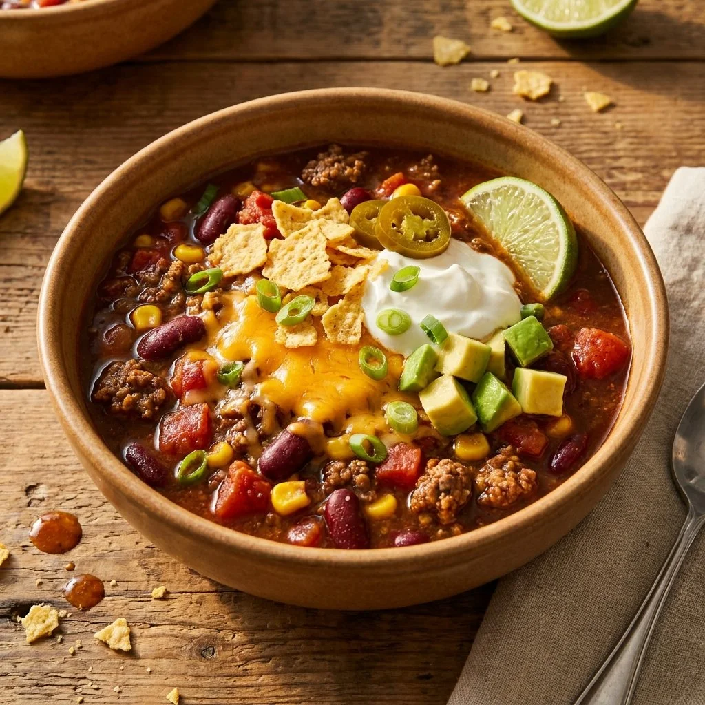 Crockpot Taco Soup