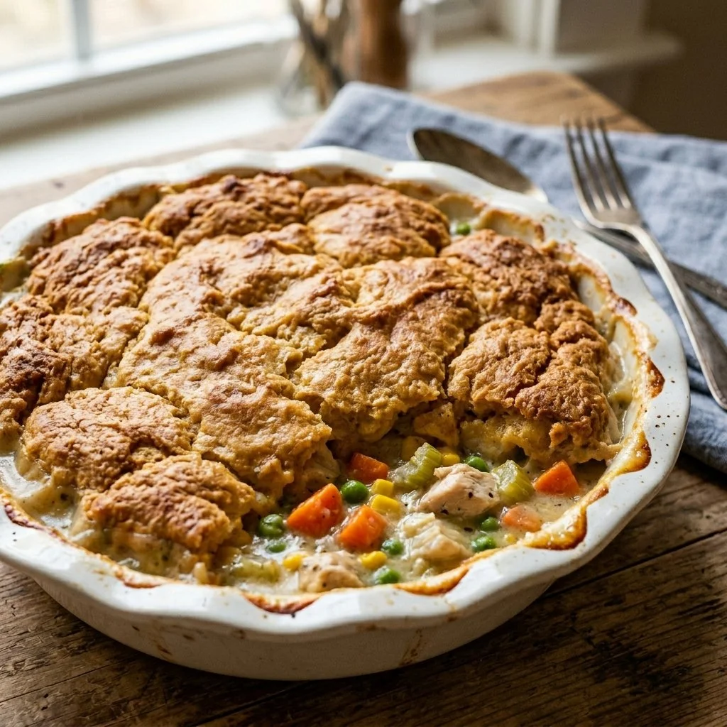 Easy Chicken Pot Pie Casserole