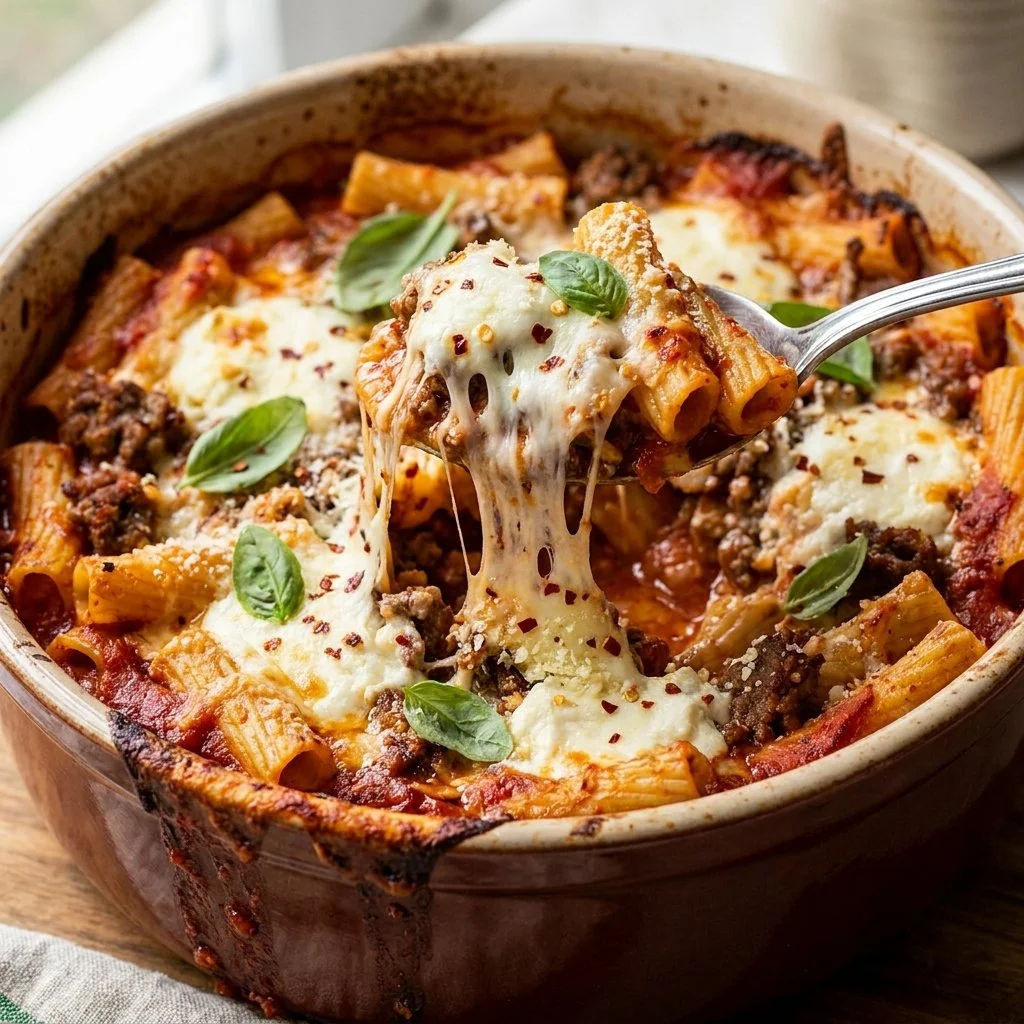 Slow Cooker Baked Ziti