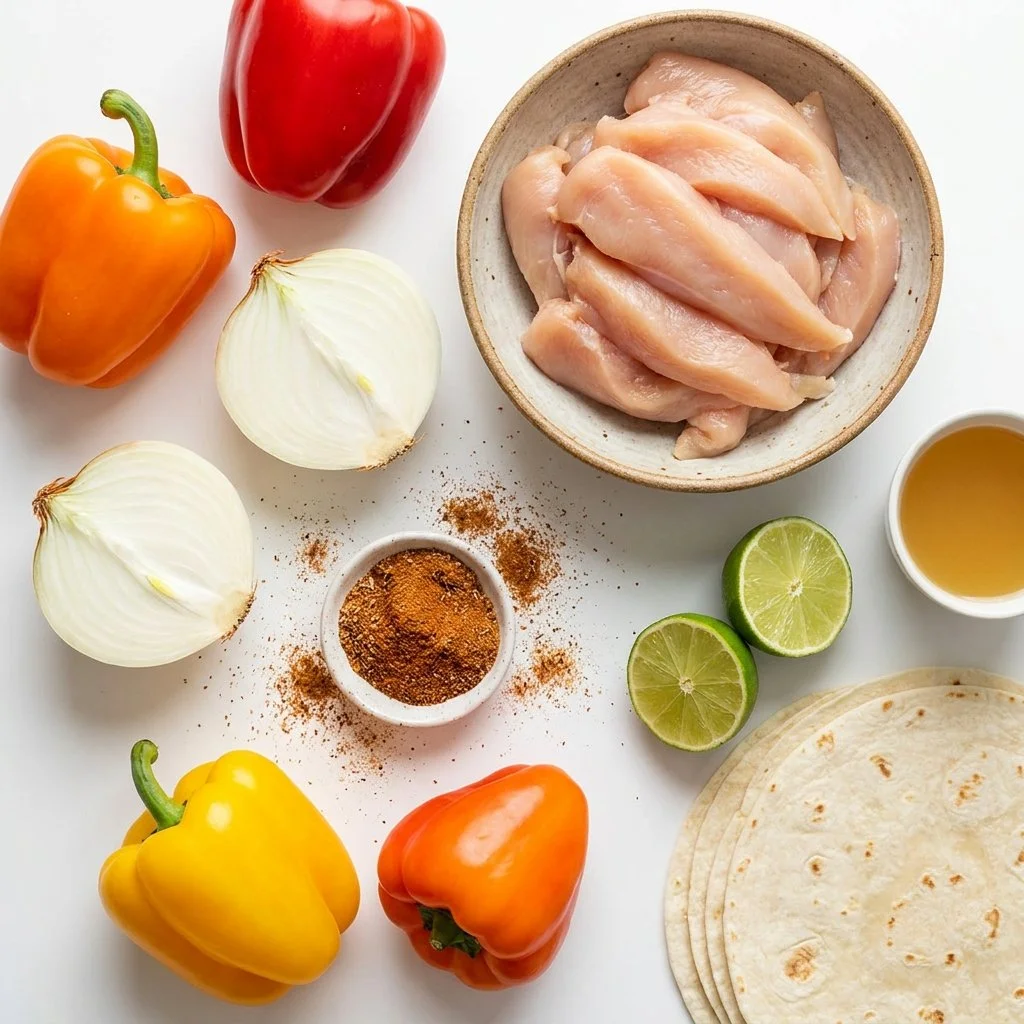 Slow Cooker Chicken Fajitas