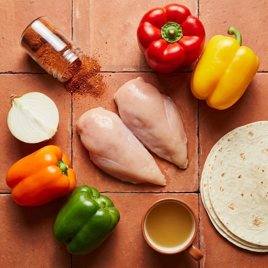 Slow Cooker Chicken Fajitas Variation 3