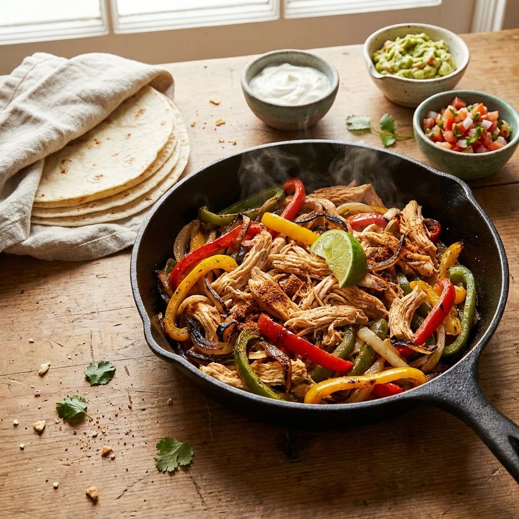 Slow Cooker Chicken Fajitas Variation 3