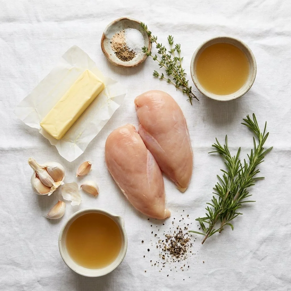 Slow Cooker Garlic Butter Chicken