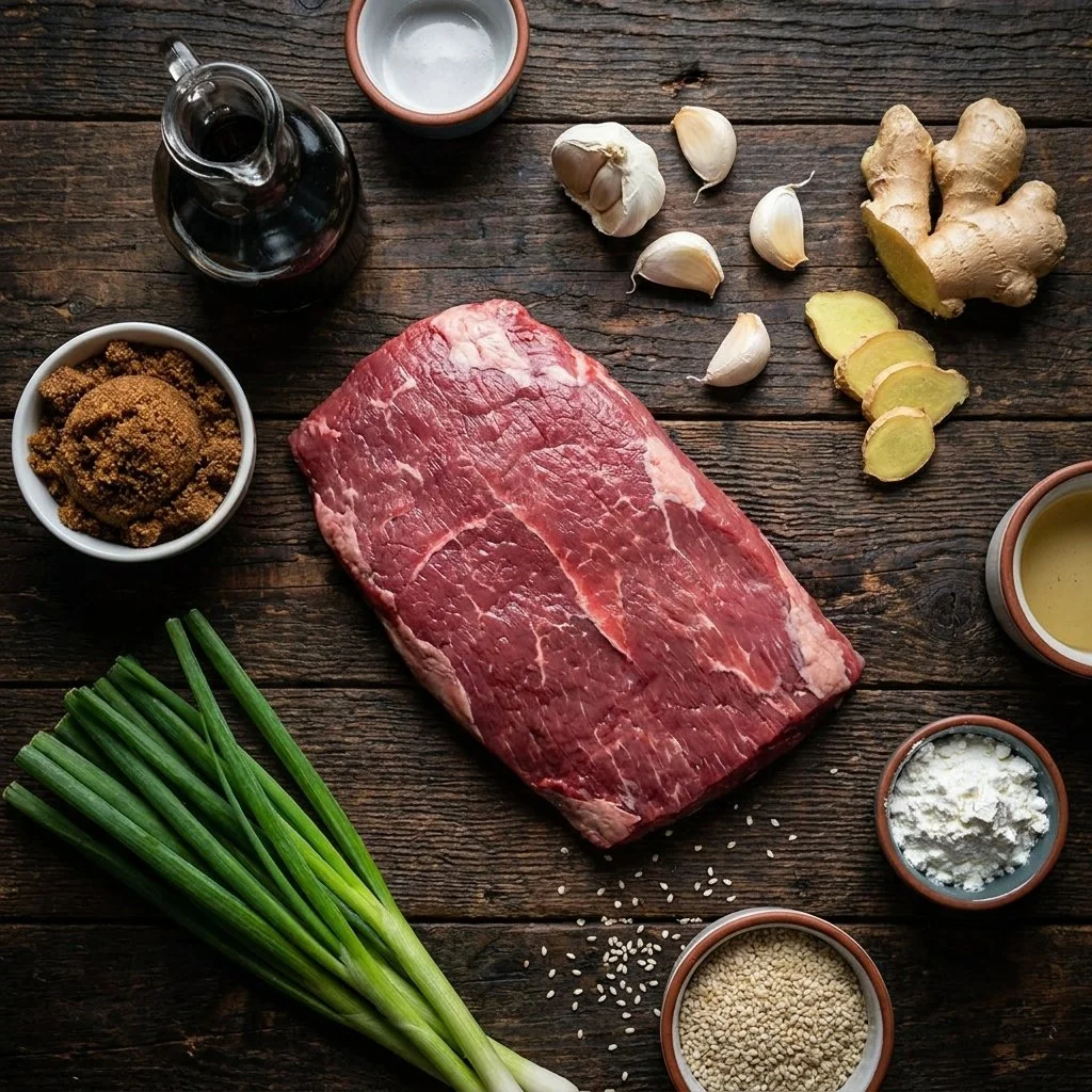 Slow Cooker Mongolian Beef Variation