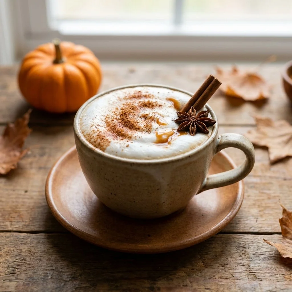 Slow Cooker Pumpkin Latte