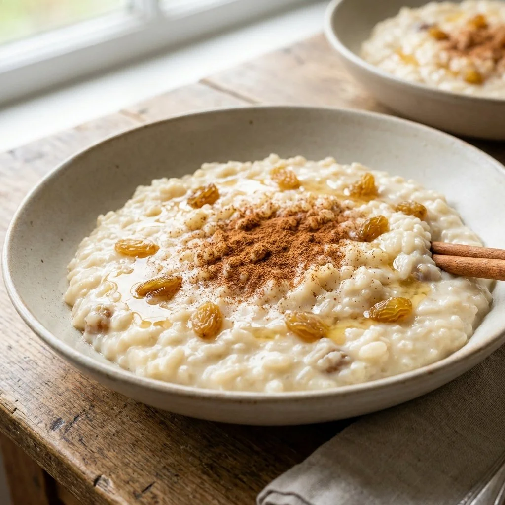 Slow Cooker Rice Pudding