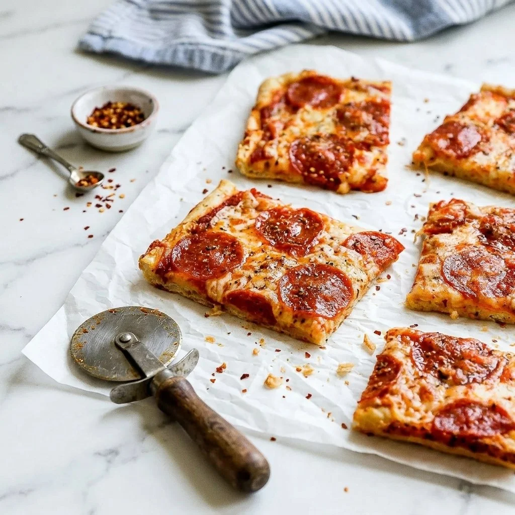 Air Fryer Chicken Crust Pizza