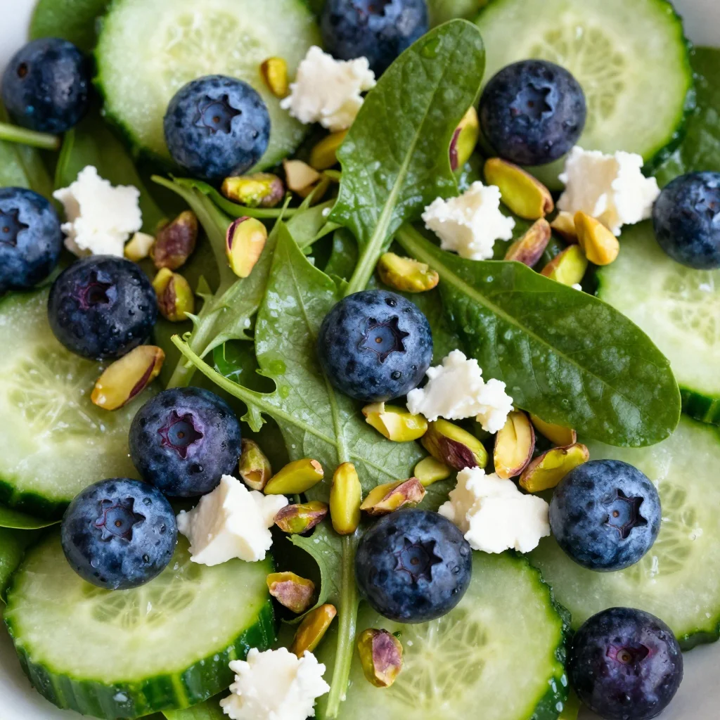 Blueberry Pistachio Spring Salad