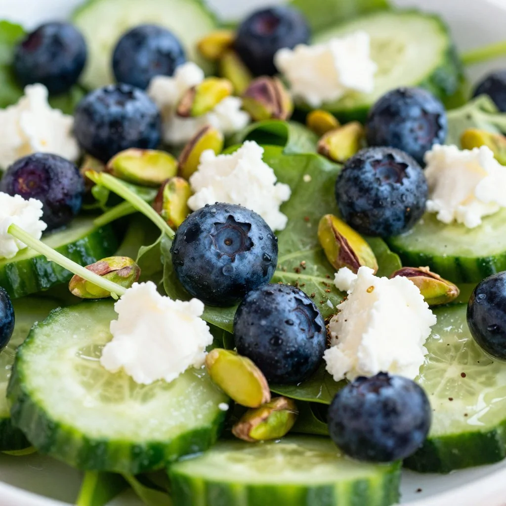 Blueberry Pistachio Spring Salad