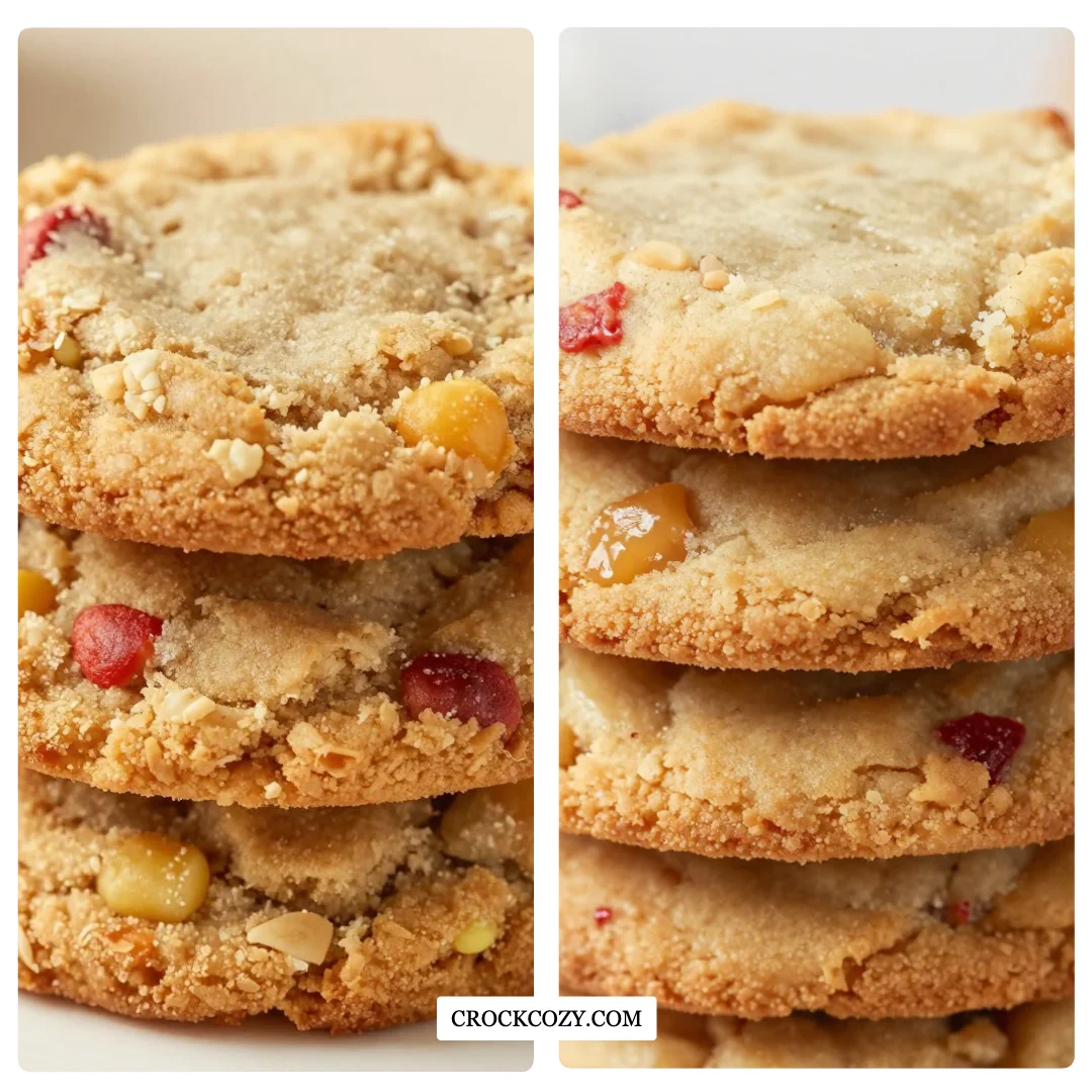 Brown Sugar Rhubarb Cookies Easy