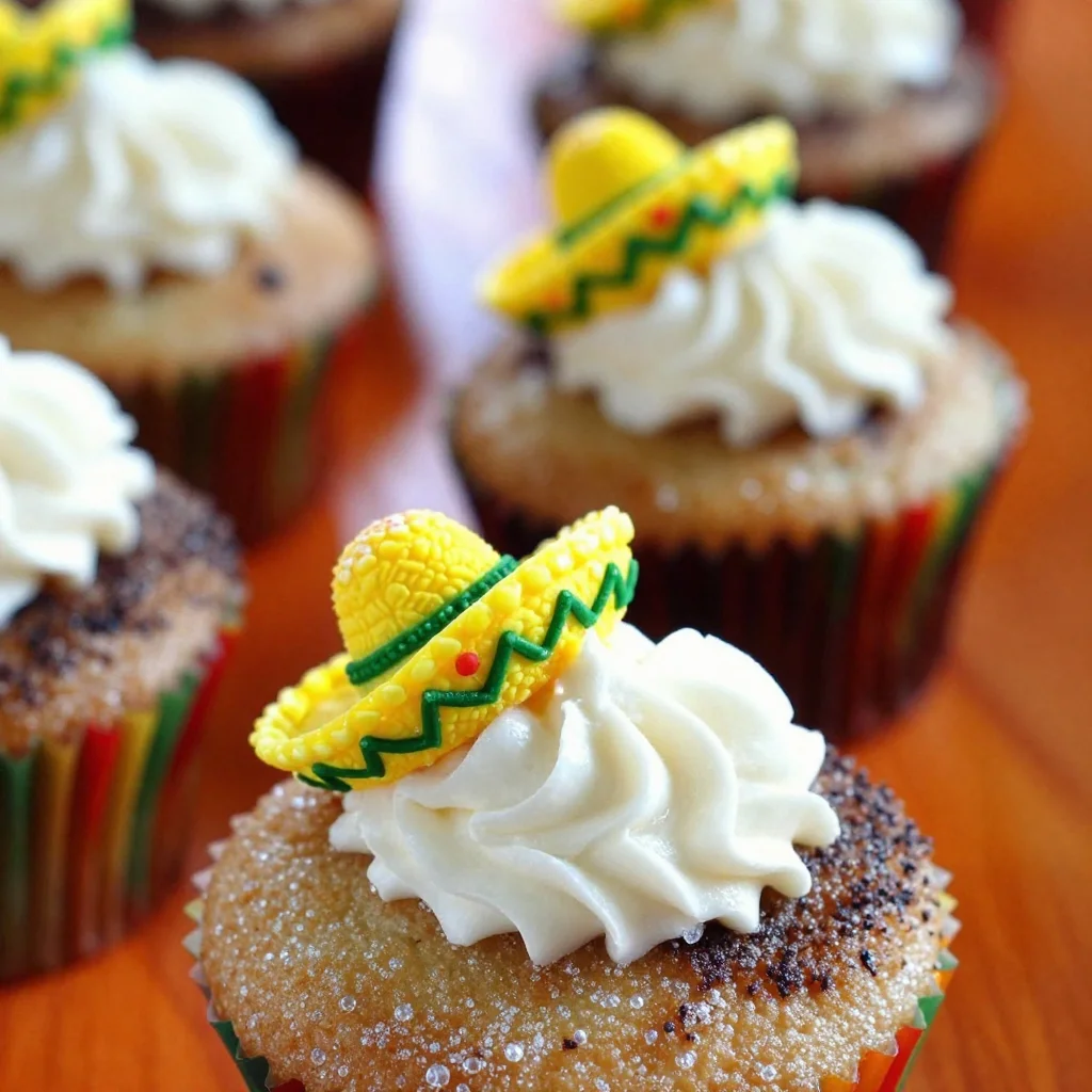 Churro Cupcakes