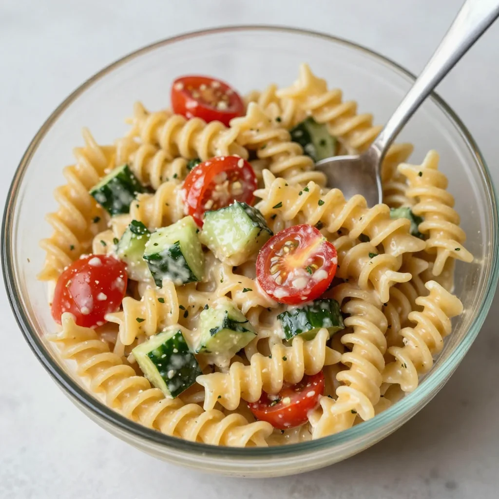 Creamy Pasta Salad Bliss – Your Go-To Summer Side Dish