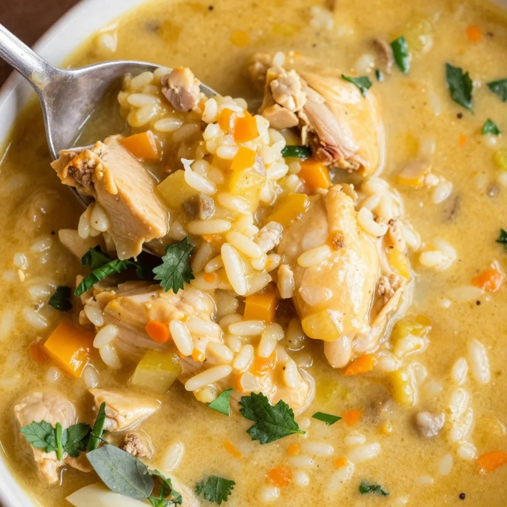 Creamy Turkey Wild Rice Soup