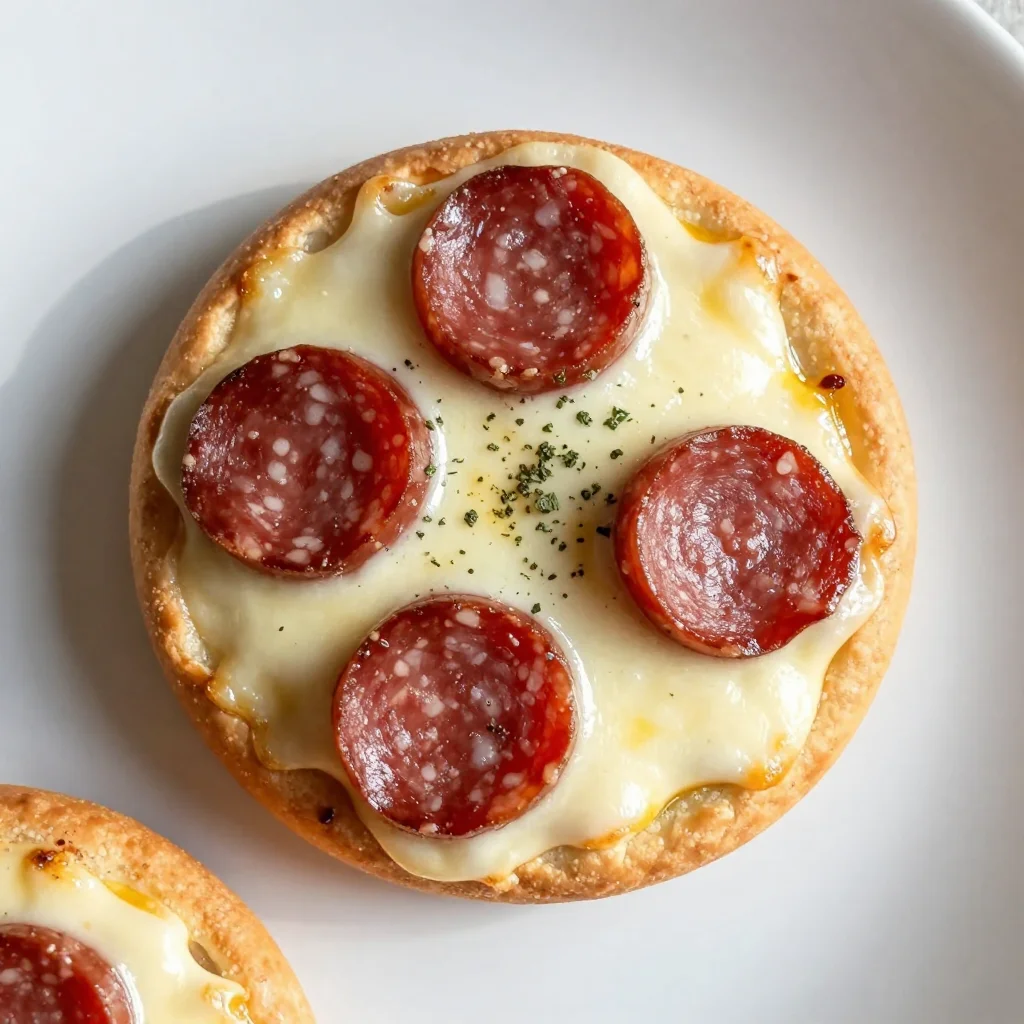 Garlic Butter Pizza Cupcakes