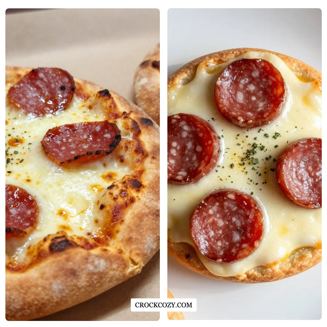 Garlic Butter Pizza Cupcakes Slow-Cooker
