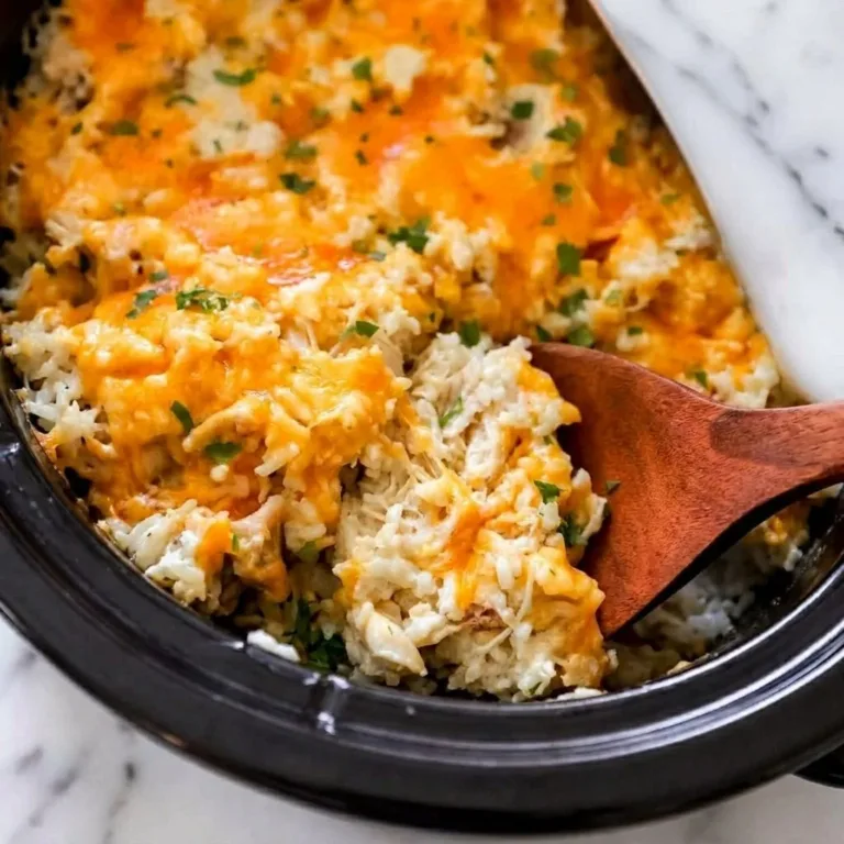 Cozy Crockpot Recipes 1 Delicious bowl of Crockpot Chicken Rice ready to serve. Perfect for family dinners.