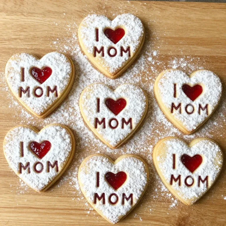 Delicious Linzer Cookie Daisies baked in a slow cooker