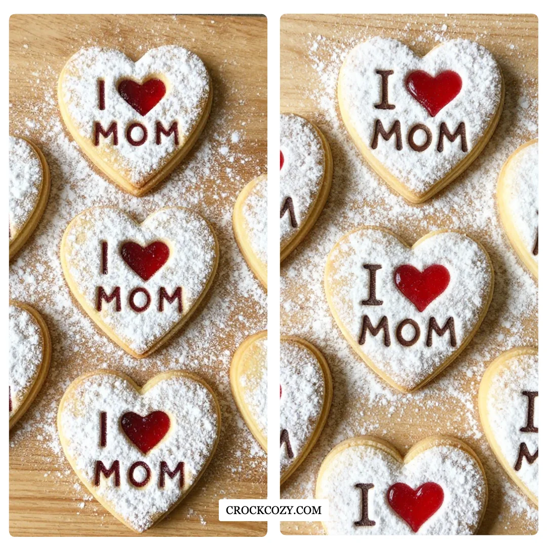 Linzer Cookie Daisies Slow-Cooker Friendly