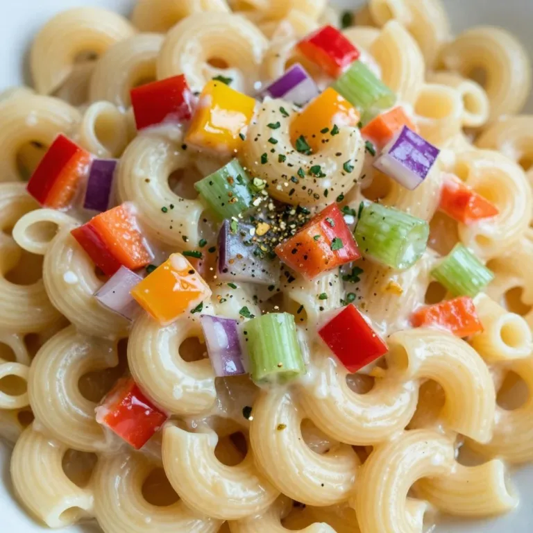 Delicious Mac-Daddi-Roni Salad served in a bowl, embodying Southern memories.