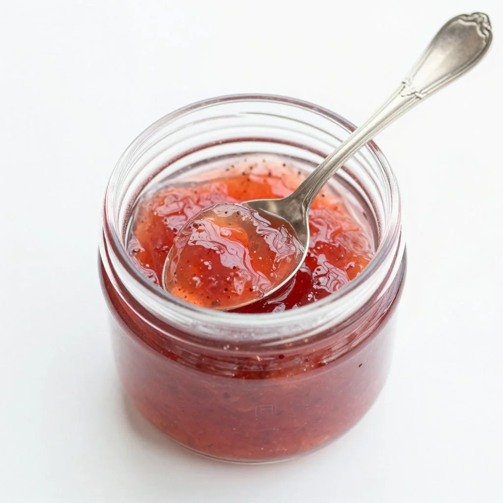 Rhubarb Vanilla Bean Jelly