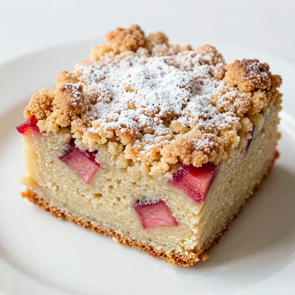 Tasty Rhubarb Cake