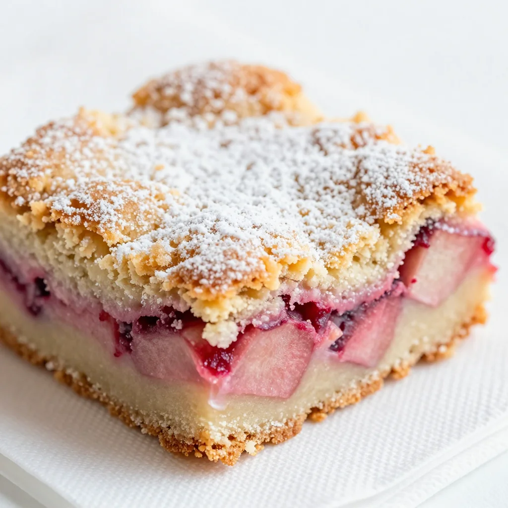 Tasty Rhubarb Cake