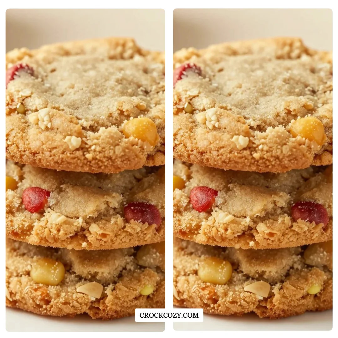 Brown Sugar Rhubarb Cookies Dolce