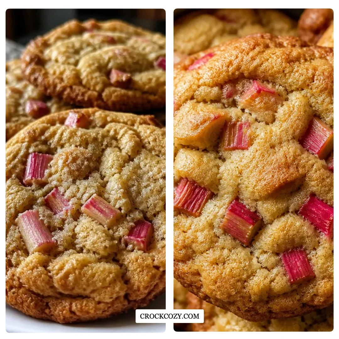 Brown Sugar Rhubarb Cookies That Will Steal Your Heart