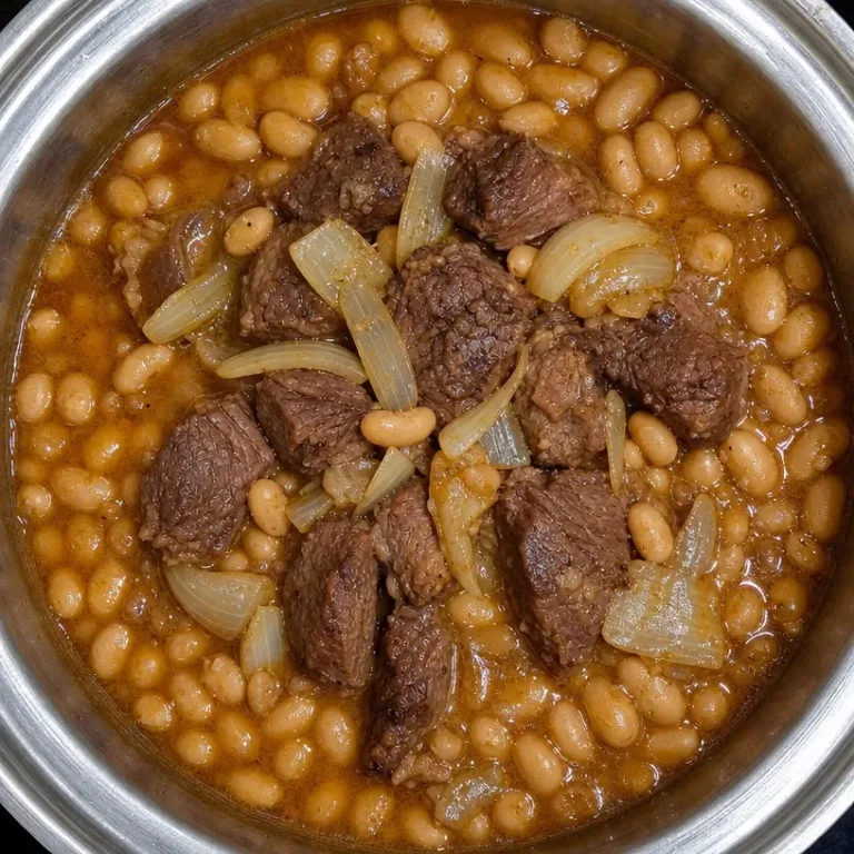 Cozy Crockpot Recipes 1 Crockpot Ham and Beans Dolce served in a bowl with herbs and spices