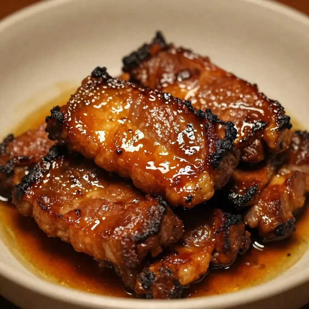 Crockpot Honey Garlic Pork Chops