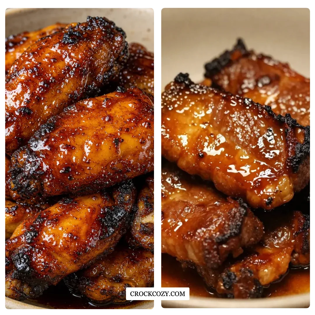 Crockpot Honey Garlic Pork Chops
