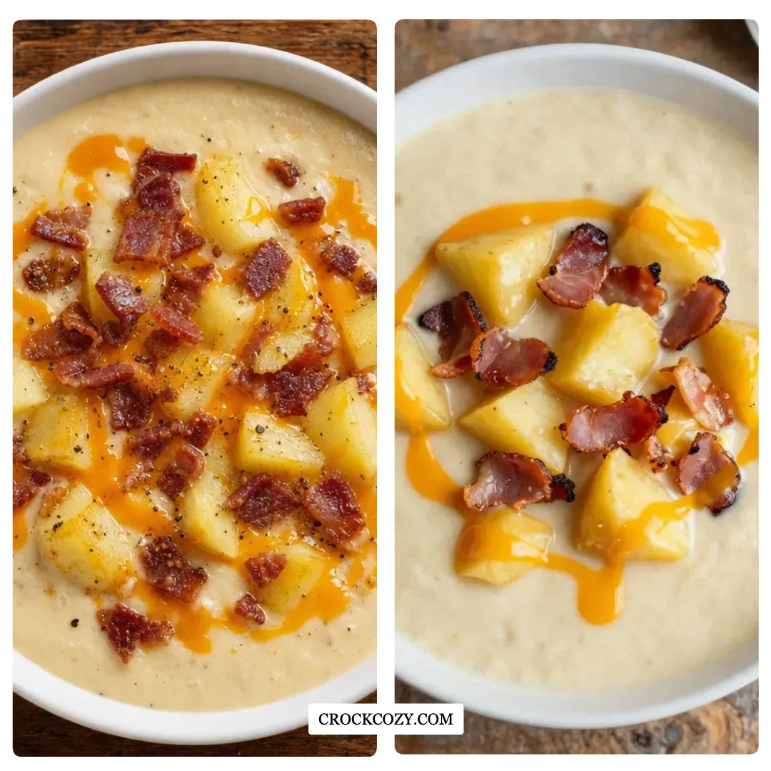 Crockpot Loaded Baked Potato Soup