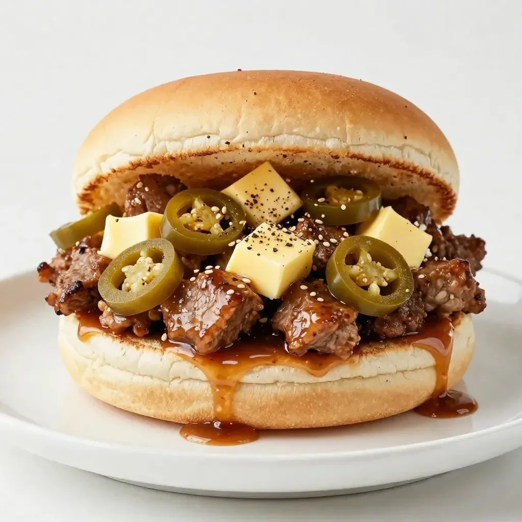 Crockpot Mississippi Chicken Sliders
