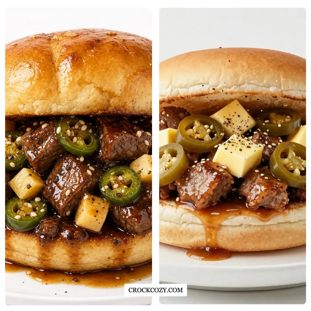Crockpot Mississippi Chicken Sliders