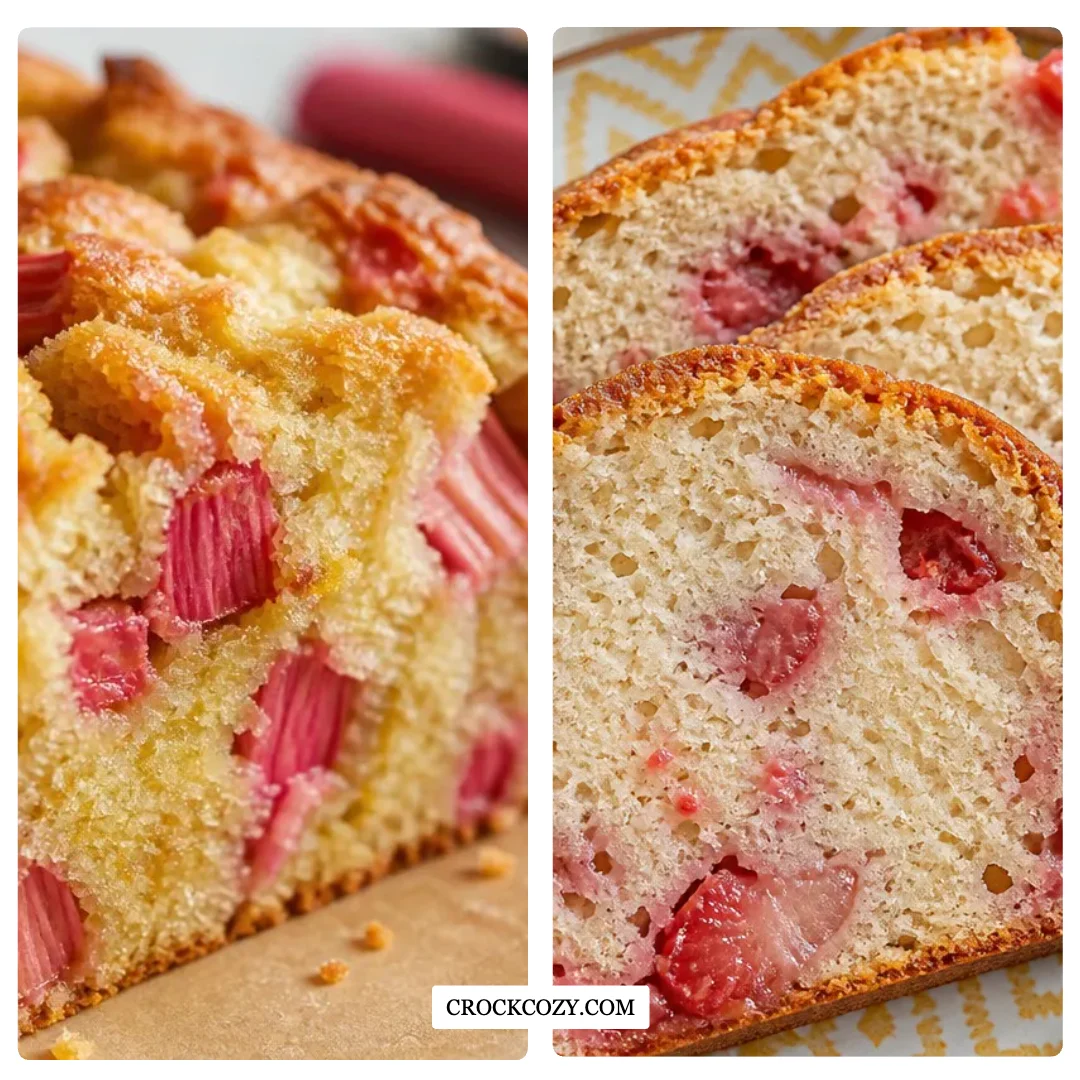 Delicious Lemon Rhubarb Bread Tuscan