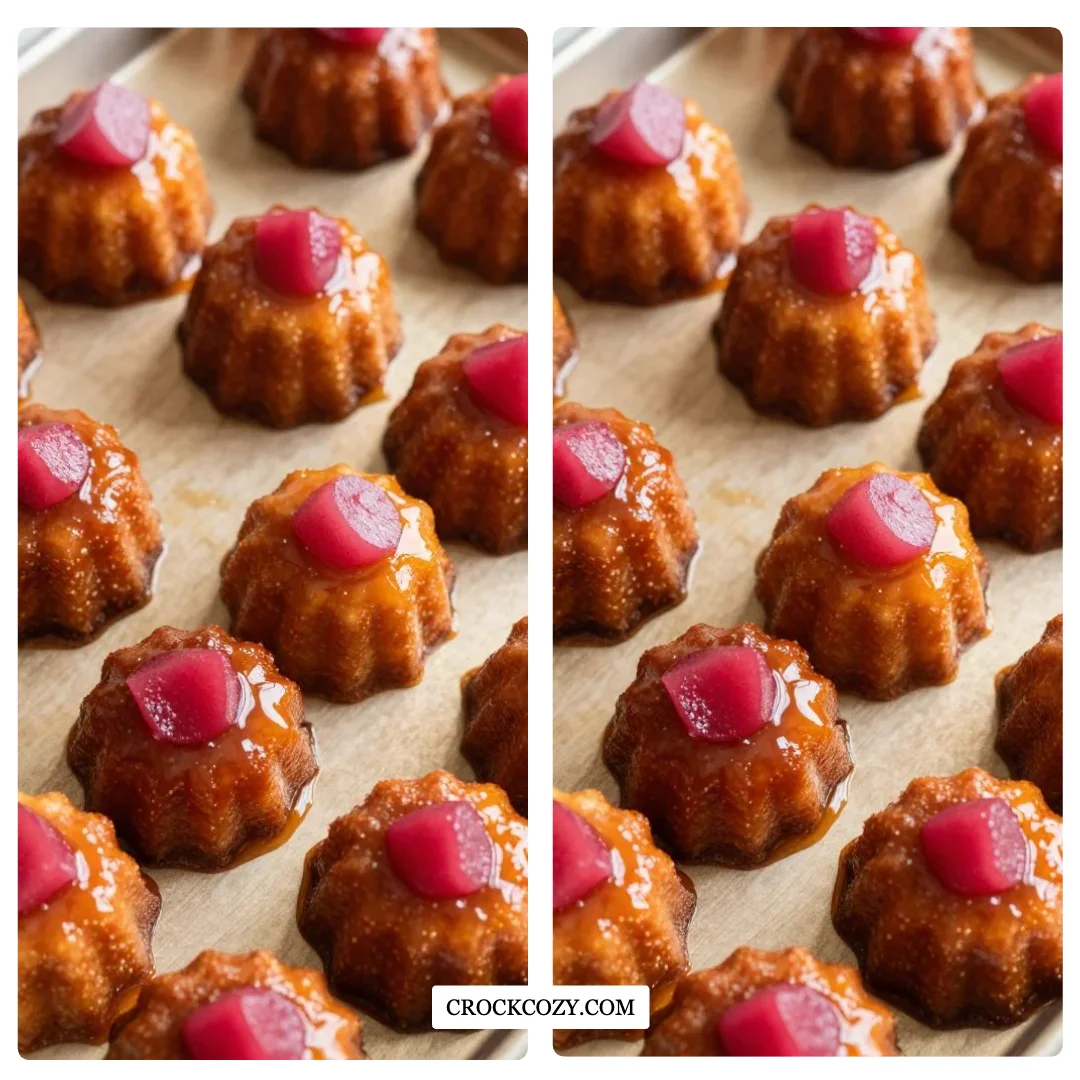 Irresistible Upside Down Rhubarb Muffins