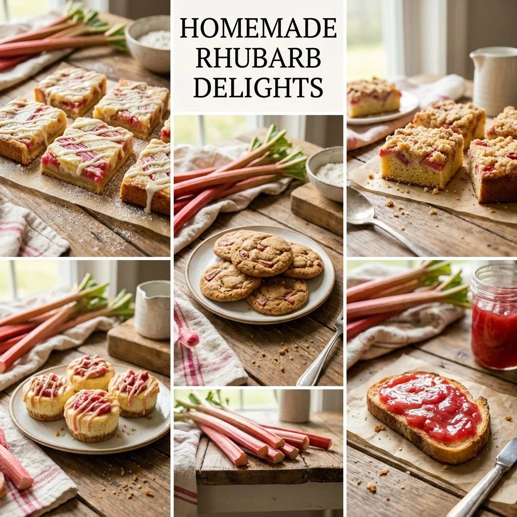 Rhubarb Desserts