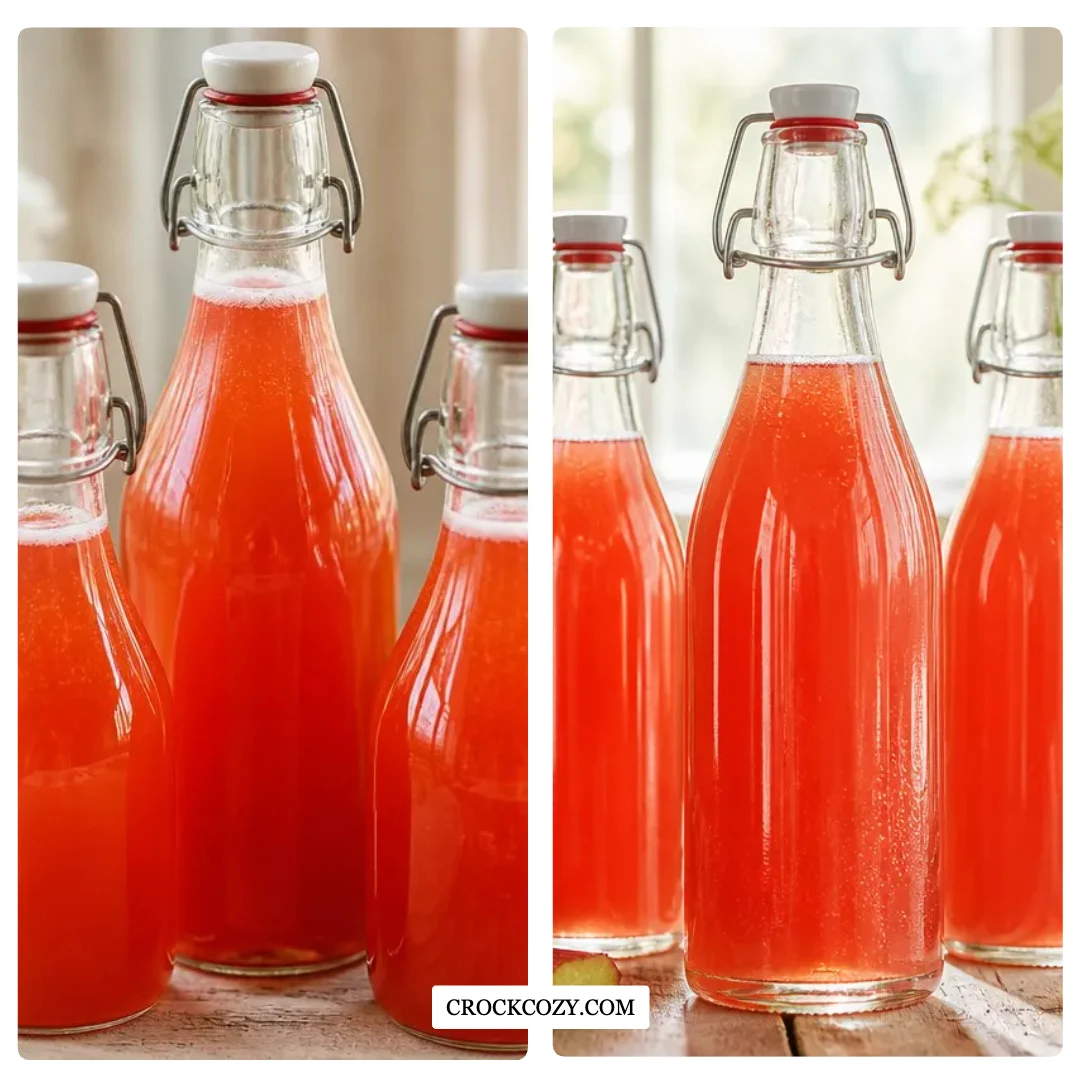 Rhubarb & Honey Soda (With Lacto-Fermentation!)