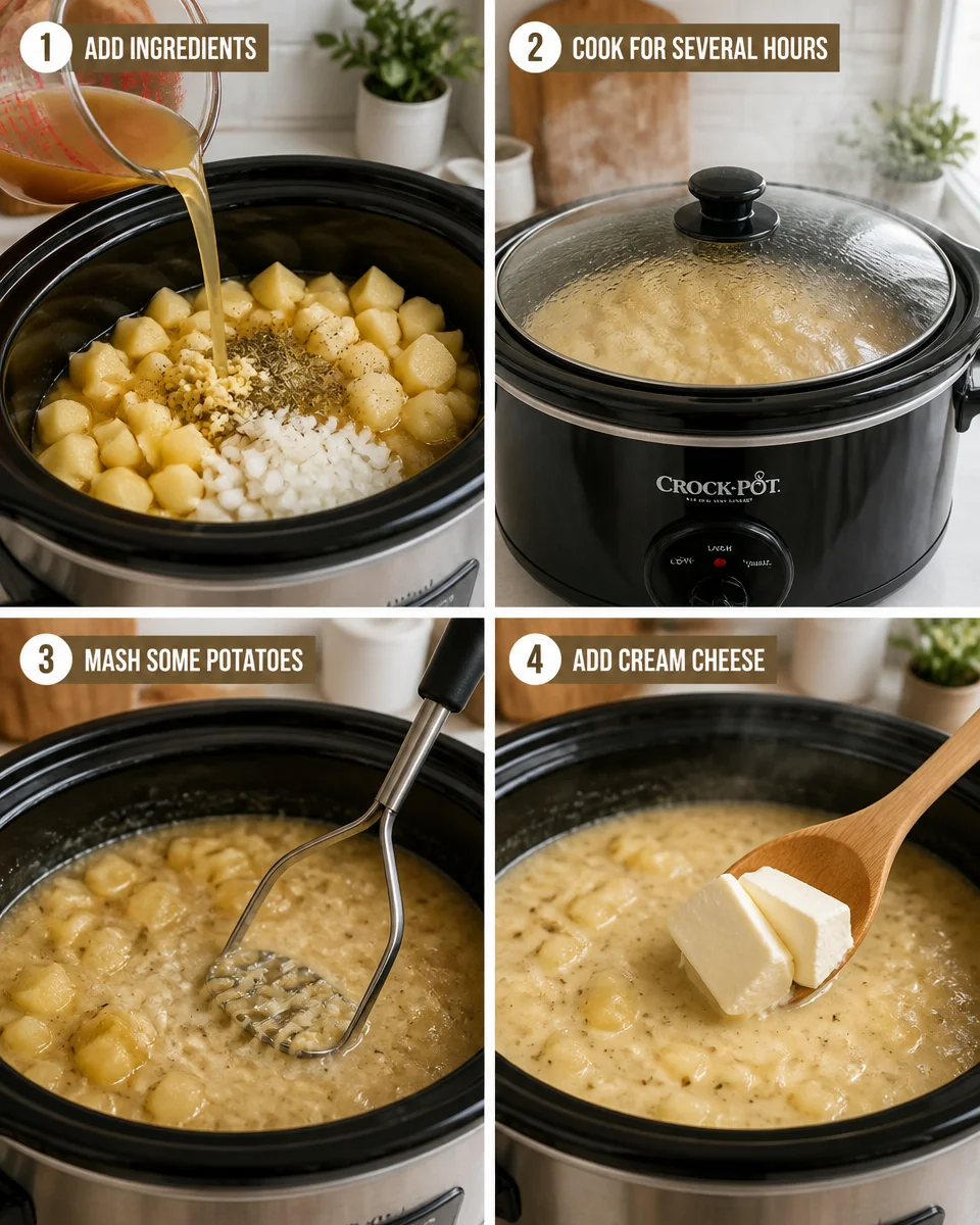 Cozy Up with This Easy Crockpot Potato Soup Recipe 23 crockpot potato soup