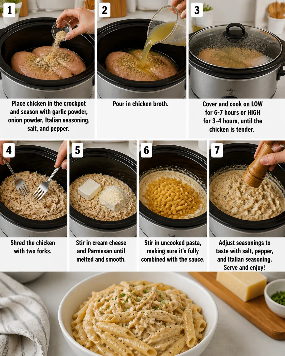 Crockpot Chicken Pasta That's Sure to Impress Your Family 27 Crockpot Chicken Pasta That's Sure to Impress Your Family