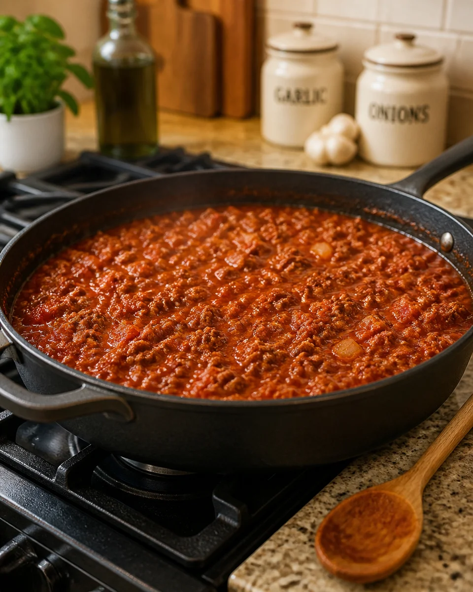 meat sauce recipe ground beef