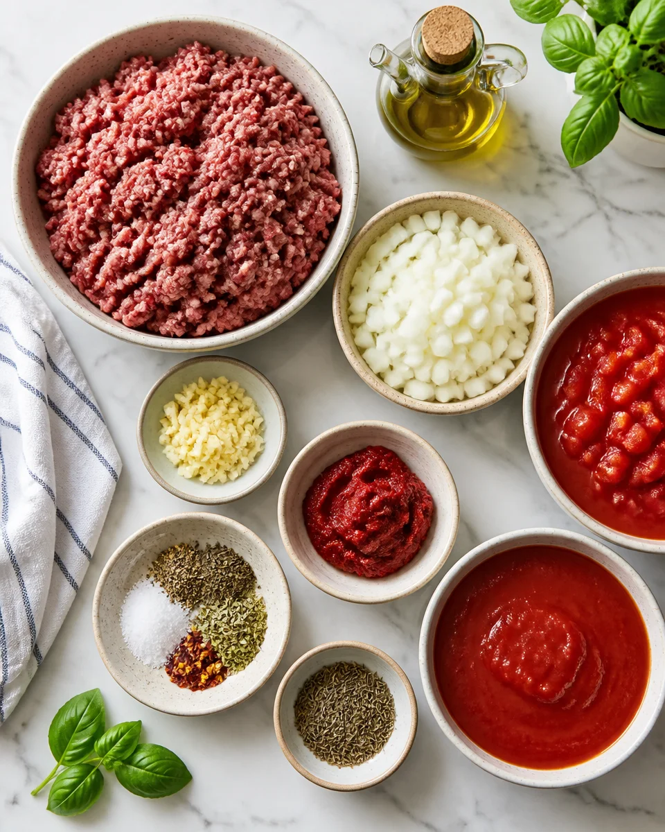 Delicious Meat Sauce Recipe Ground Beef in 30 Minutes!