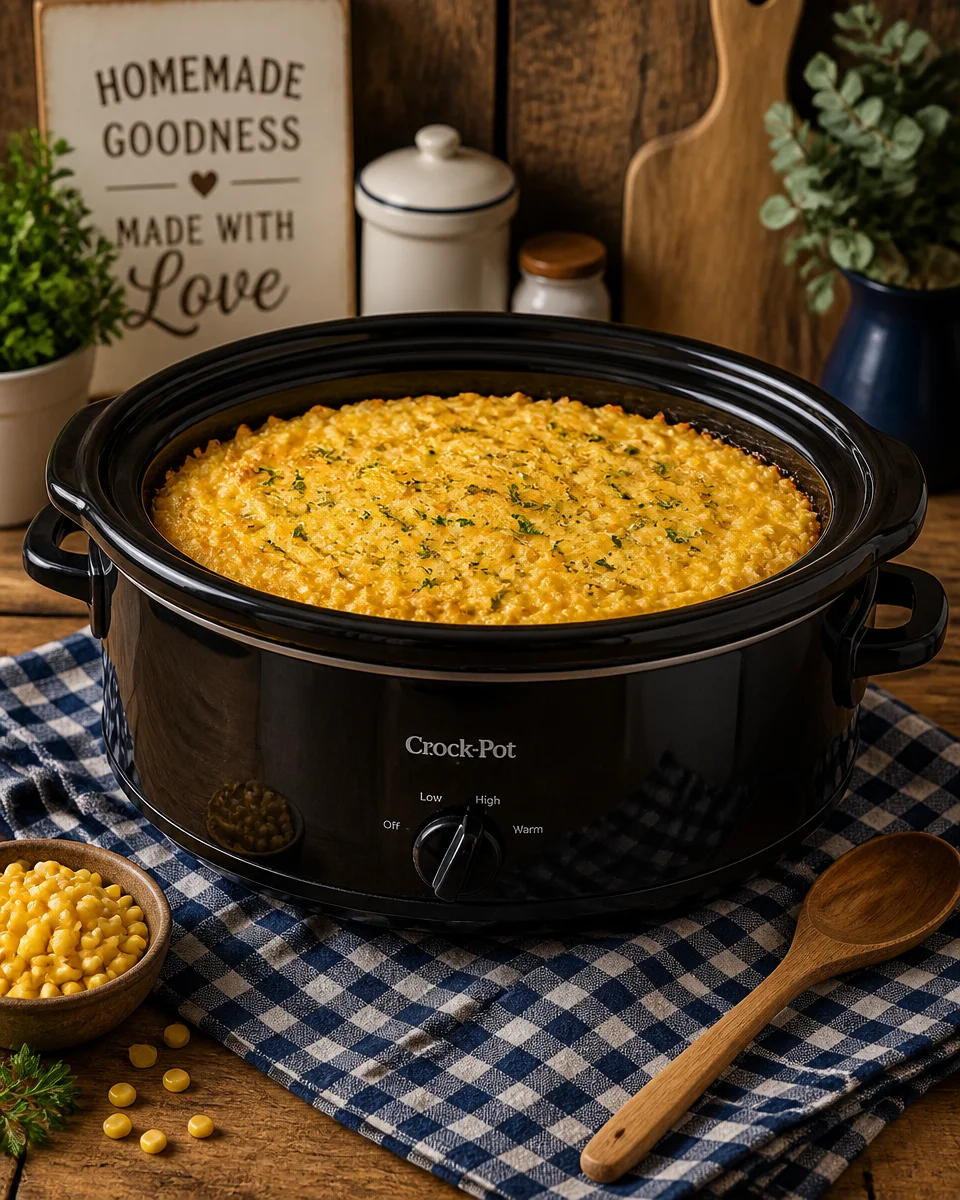Deliciously Easy Crockpot Corn Casserole You’ll Love! 18 crockpot corn casserole