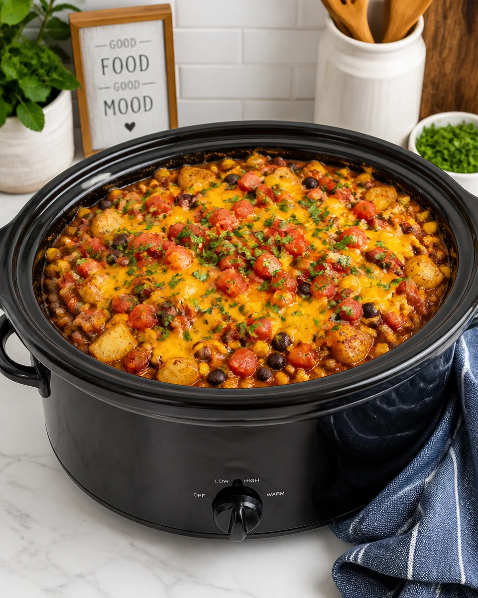 Deliciously Easy Crockpot Cowboy Casserole for Busy Days 22 crockpot cowboy casserole