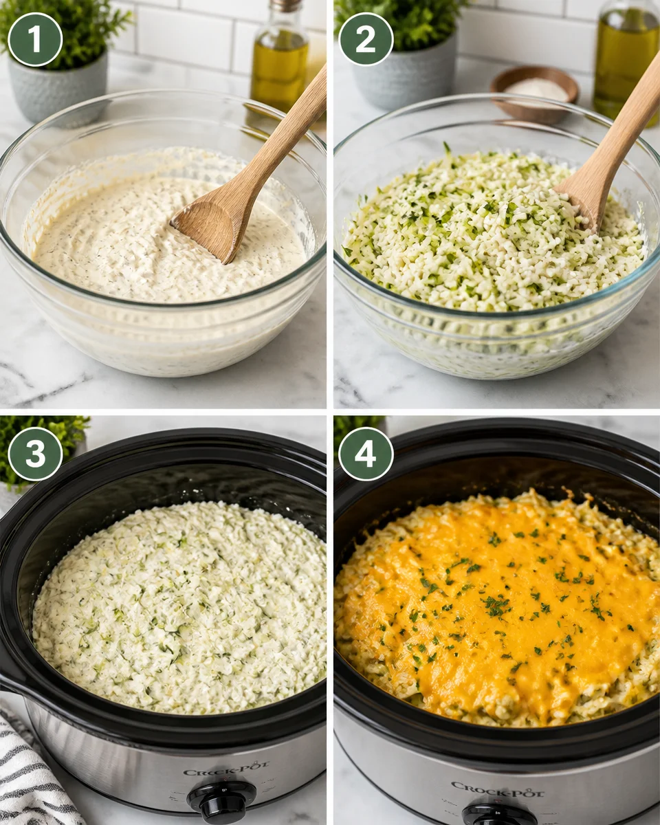 Easy Crockpot Zucchini Casserole for Busy Weeknights 24 crockpot zucchini casserole