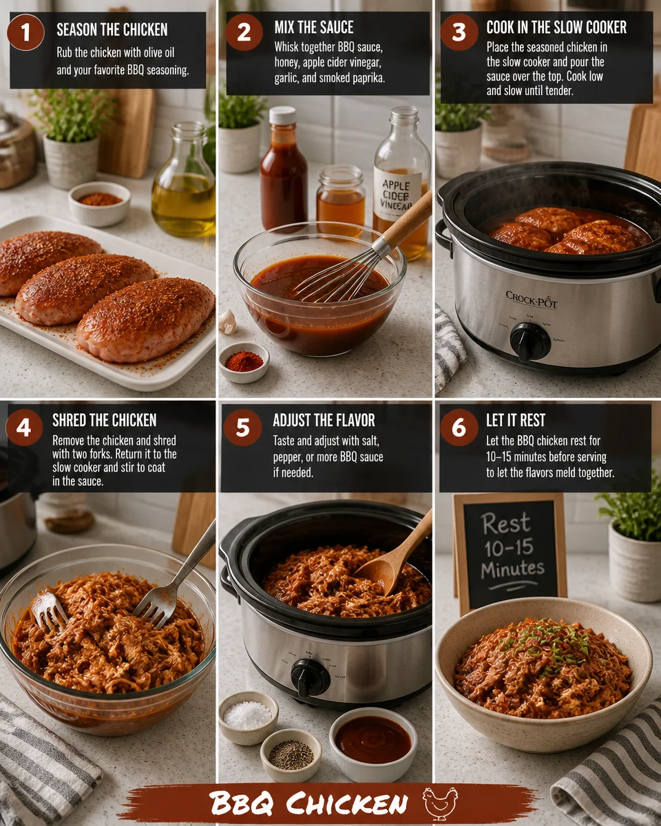 Easy & Delicious Crockpot BBQ Chicken for Busy Weeknights 23 Easy & Delicious Crockpot BBQ Chicken for Busy Weeknights