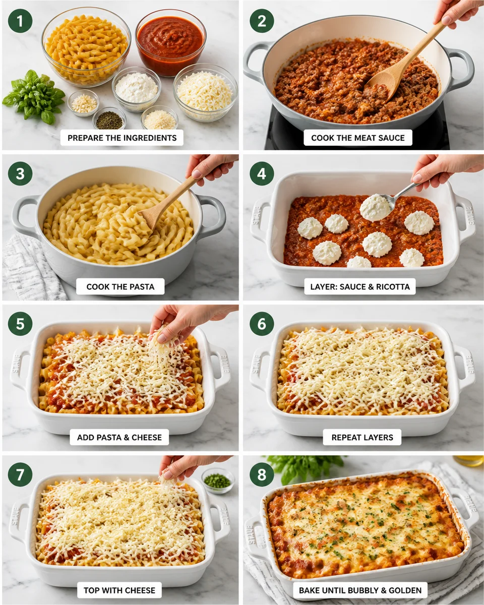 baked ziti recipe with ground beef
