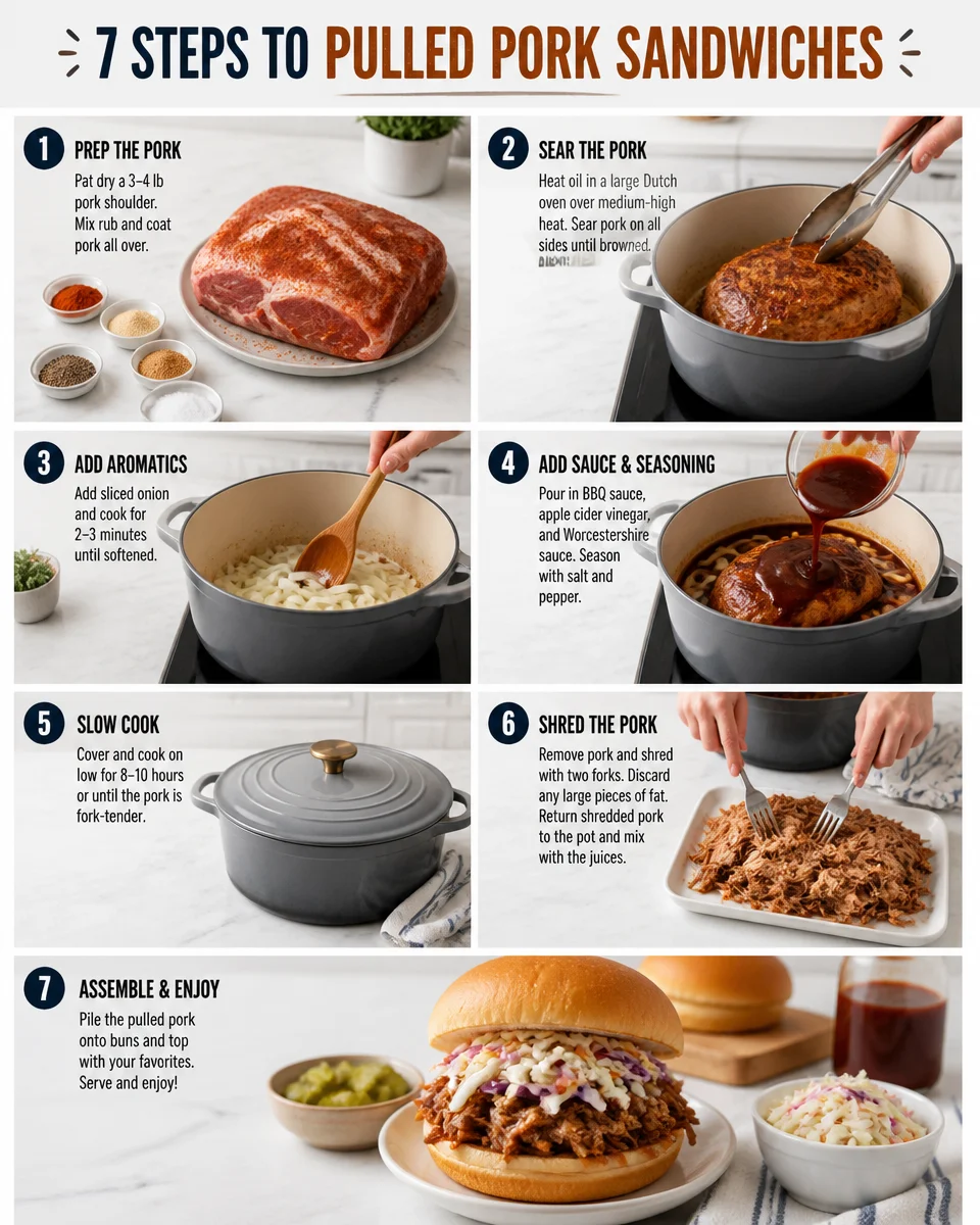 Savory Crockpot Pulled Pork Sandwiches You'll Love to Make 27 Savory Crockpot Pulled Pork Sandwiches You'll Love to Make